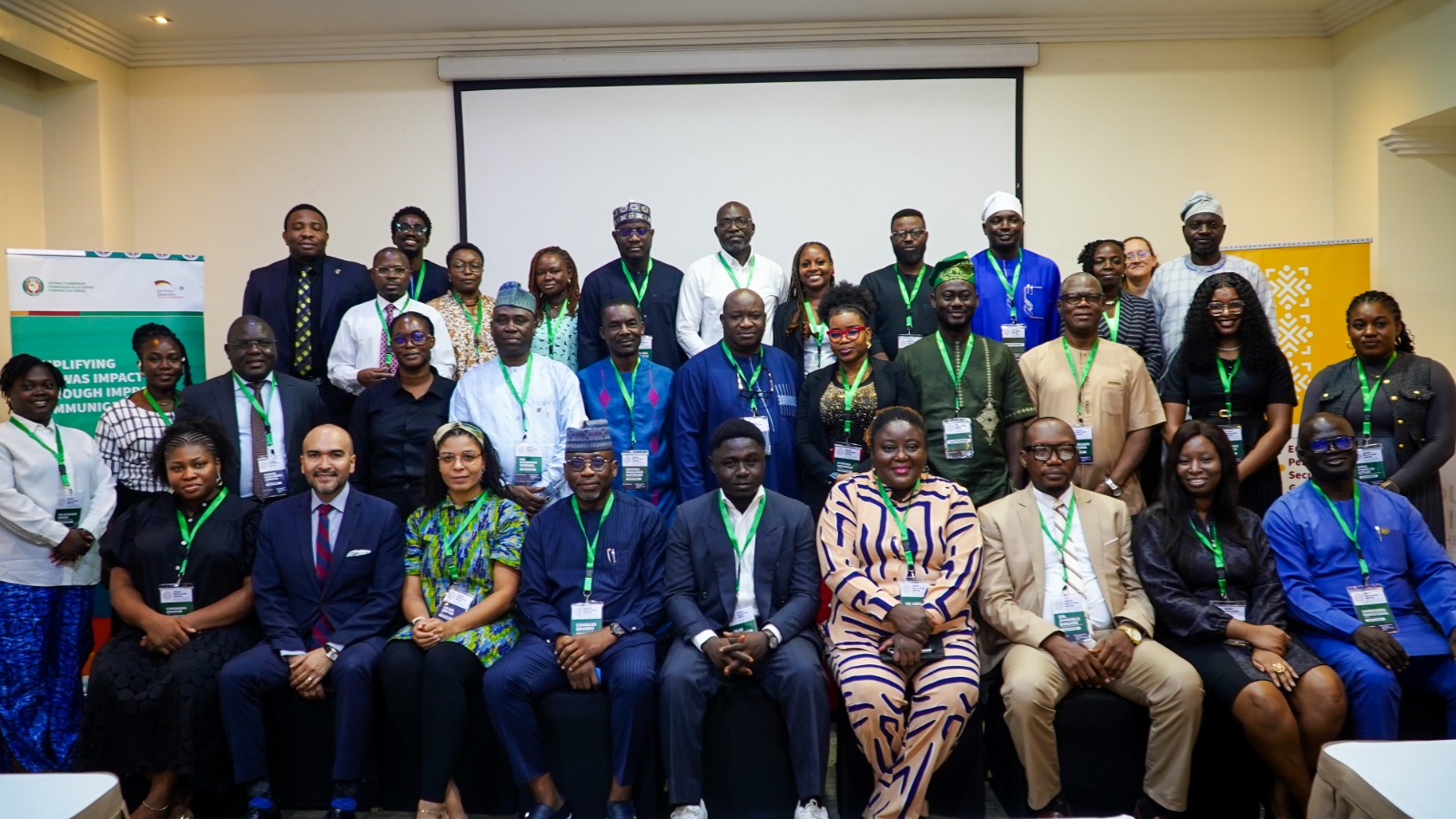 RMScribe team documenting the EU-SDGN programme retreat in Lagos